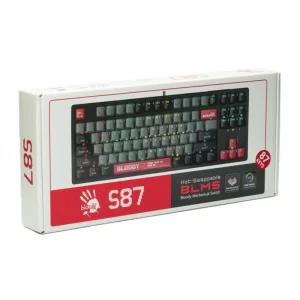 Клавіатура A4Tech S87 Bloody Energy Red, S87 (Energy Red) UA