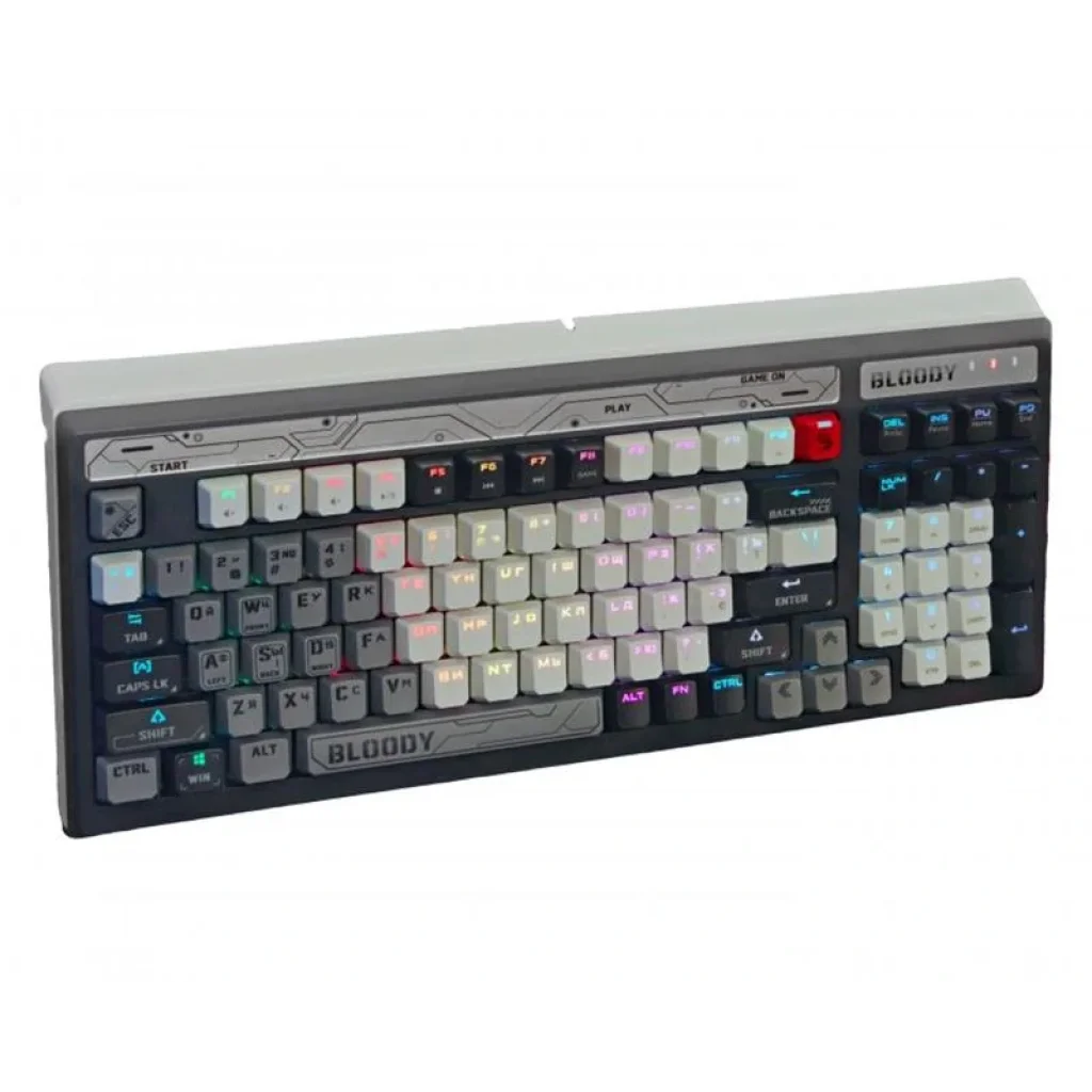Клавіатура A4Tech Bloody B950 RGB Warrior Grey, B950 RGB (Warrior Grey) UA
