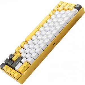 Клавіатура бездротова Motospeed BK67 Longhua Blue Yellow (mtbk67ymb) UA