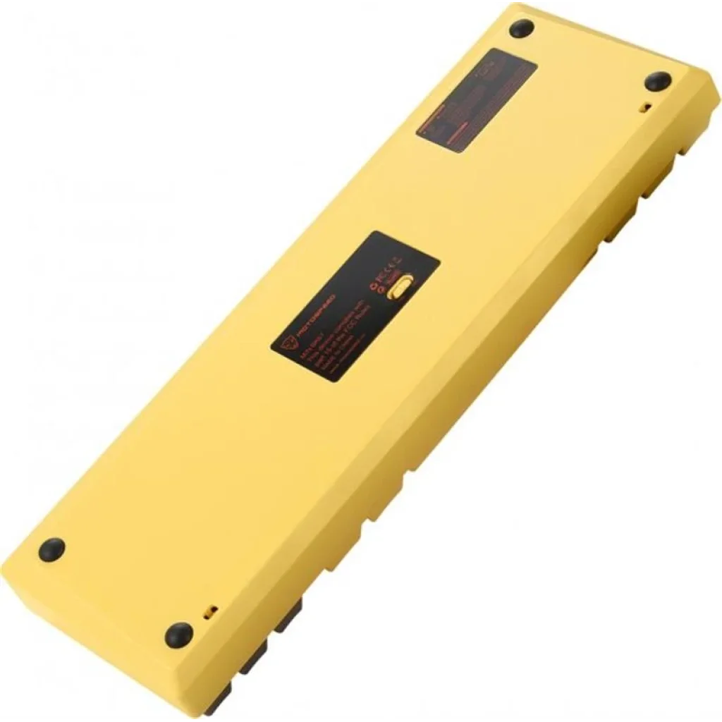 Клавіатура бездротова Motospeed BK67 Longhua Blue Yellow (mtbk67ymb) UA