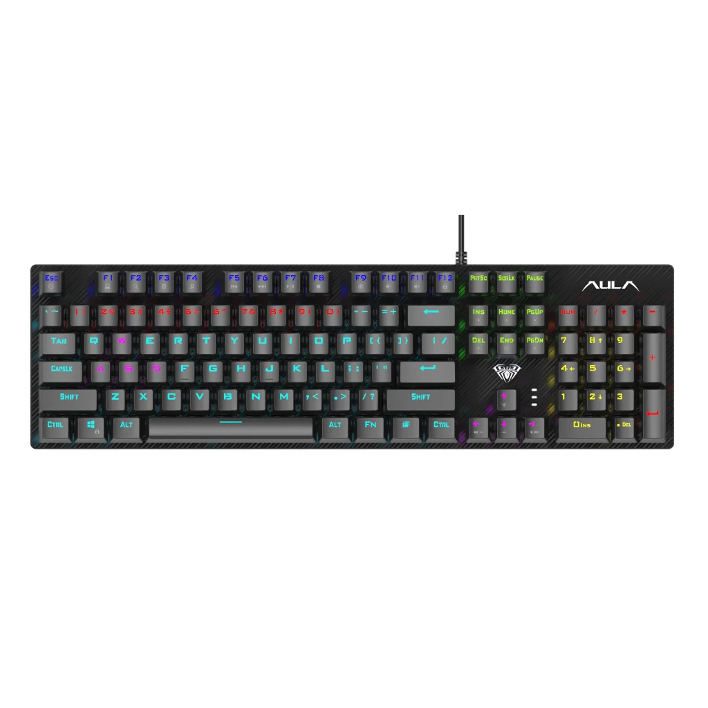 Клавиатура Aula Mechanical S2022 Black keycaps, blue switch (6948391202235) UA