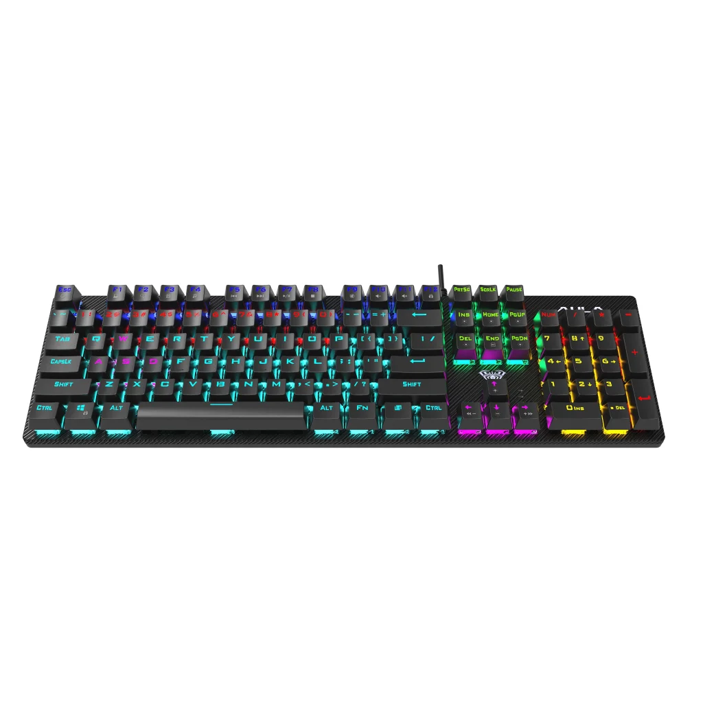 Клавиатура Aula Mechanical S2022 Black keycaps, blue switch (6948391202235) UA