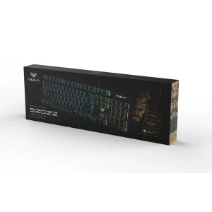 Клавиатура Aula Mechanical S2022 Black keycaps, blue switch (6948391202235) UA