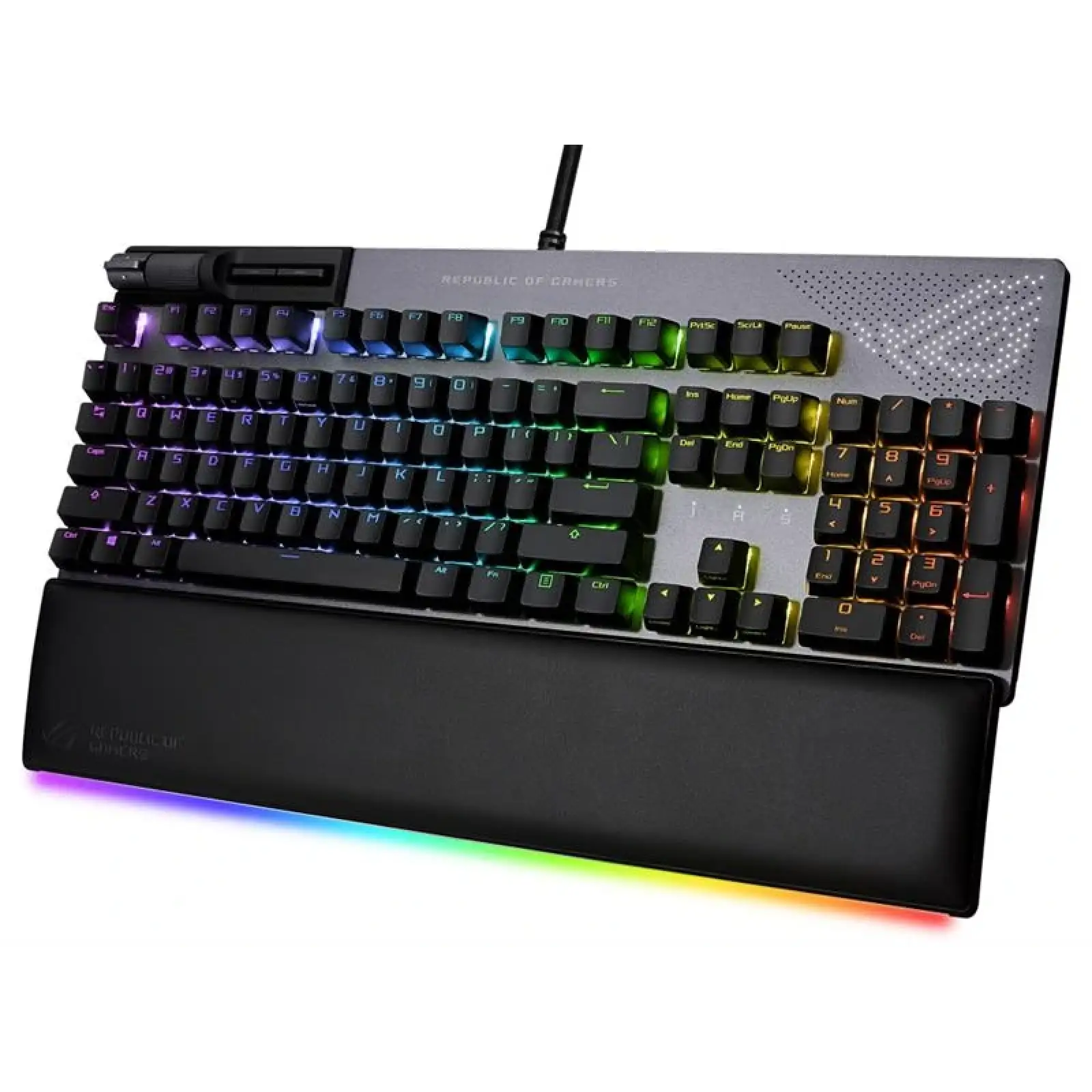 Клавіатура Asus ROG Strix Flare II Animate RGB 113key NX Red EN Black (90MP02E6-BKUA01) UA