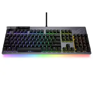 Клавіатура Asus ROG Strix Flare II Animate RGB 113key NX Red EN Black (90MP02E6-BKUA01) UA
