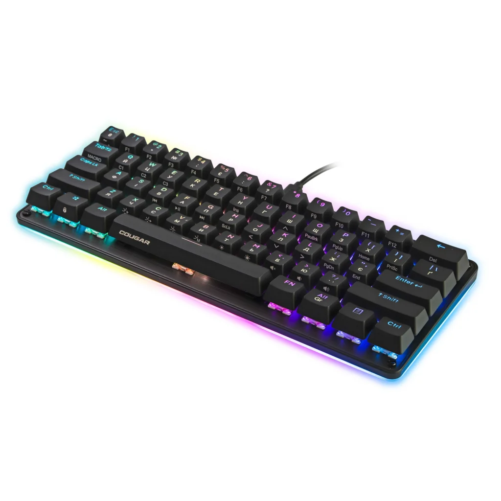 Клавіатура Cougar Puri Mini RGB Black UA