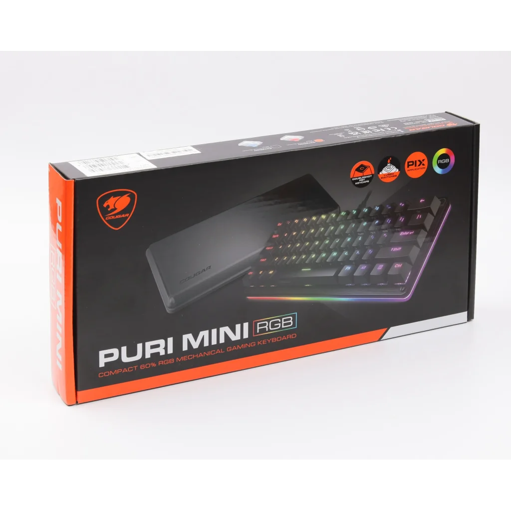 Клавіатура Cougar Puri Mini RGB Black UA