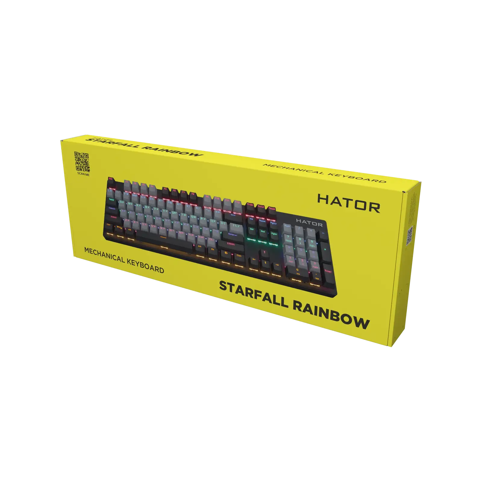 Клавіатура Hator Starfall Rainbow Origin Red (HTK-608-BBG) UA