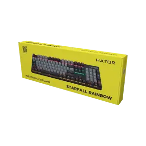 Клавіатура Hator Starfall Rainbow Origin Red (HTK-608-BBG) UA