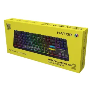 Клавіатура Hator Rockfall 2 Mecha TKL Authentic Edition Black (HTK-530) UA