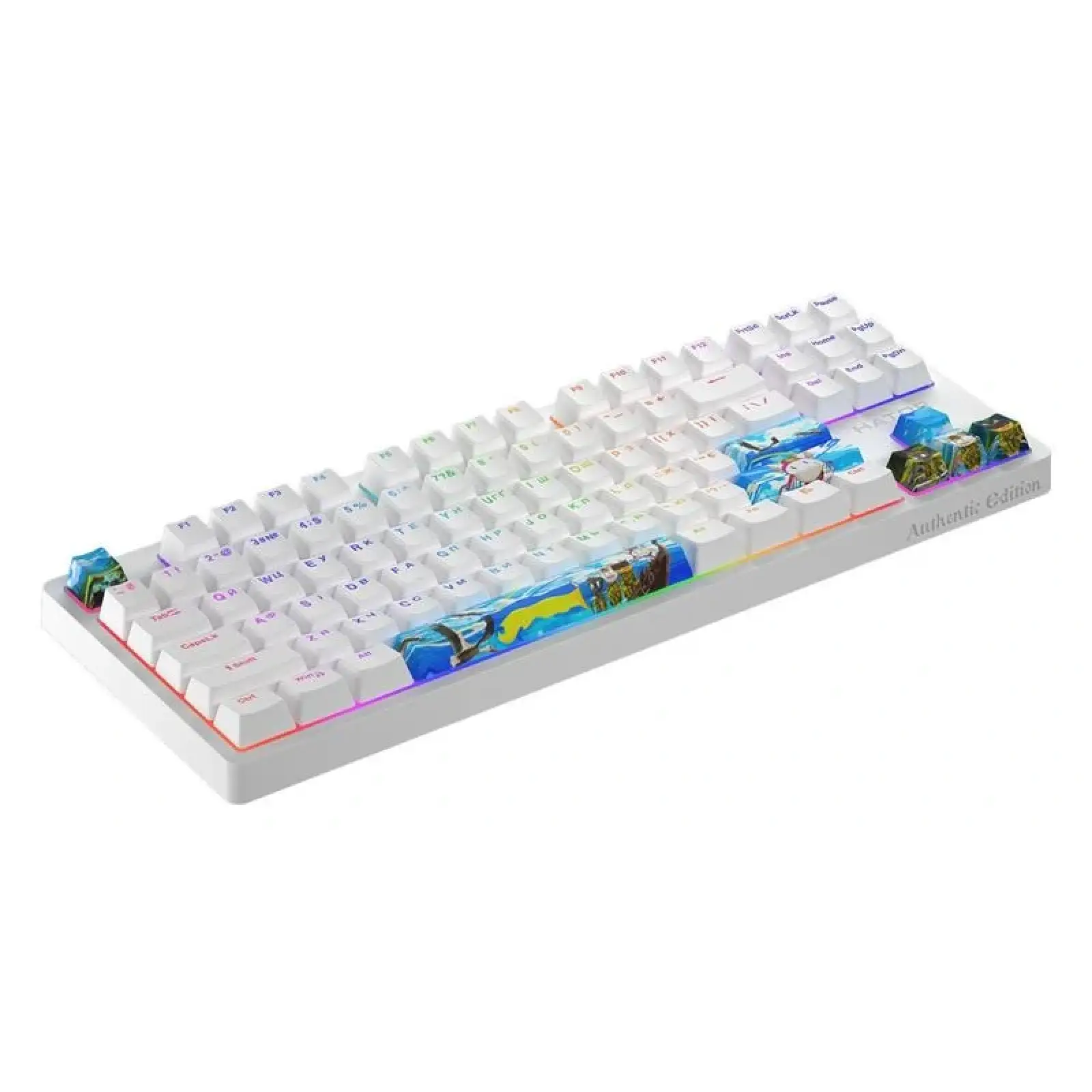 Клавіатура Hator Rockfall 2 Mecha TKL Authentic Edition Fighting Cats (HTK-532) UA