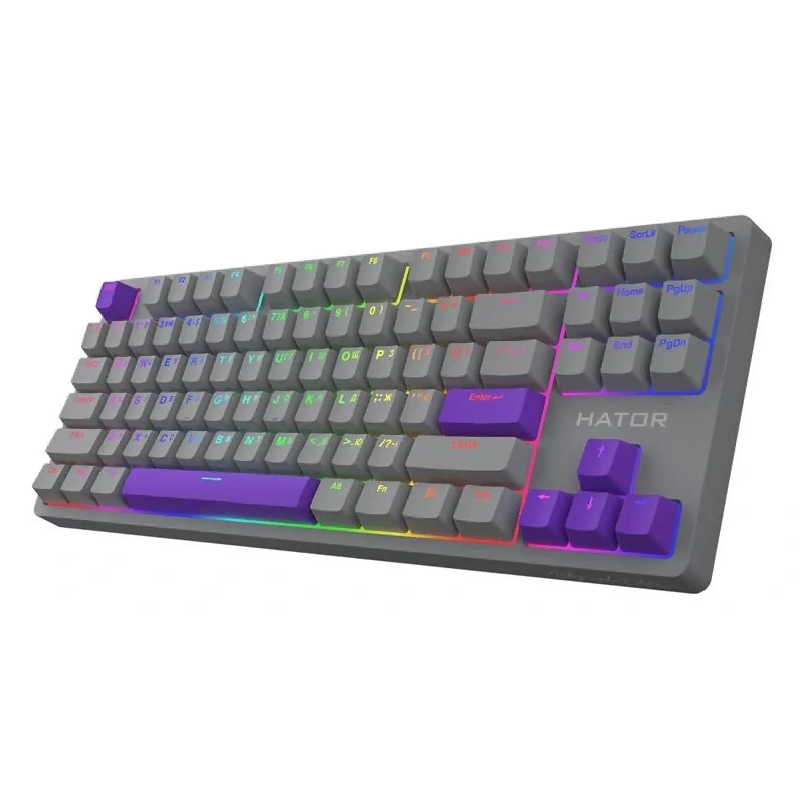 Клавіатура Hator Rockfall 2 Mecha TKL Autograph Edition Titanium (HTK-526) UA