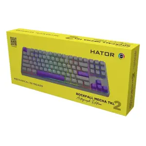 Клавіатура Hator Rockfall 2 Mecha TKL Autograph Edition Titanium (HTK-526) UA