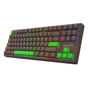 Клавіатура Hator Rockfall 2 Mecha TKL Autograph Edition Choco (HTK-527) UA