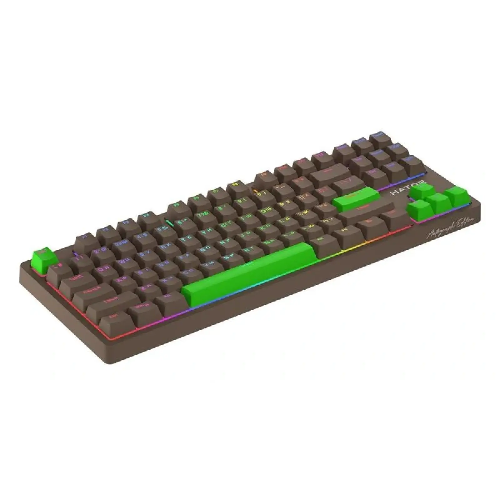 Клавіатура Hator Rockfall 2 Mecha TKL Autograph Edition Choco (HTK-527) UA