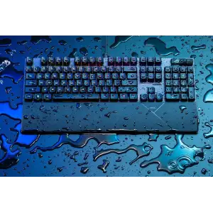 Клавіатура Asus ROG Strix Scope II RX Red EN/UK RGB Black (90MP0350-BKMA00) UA