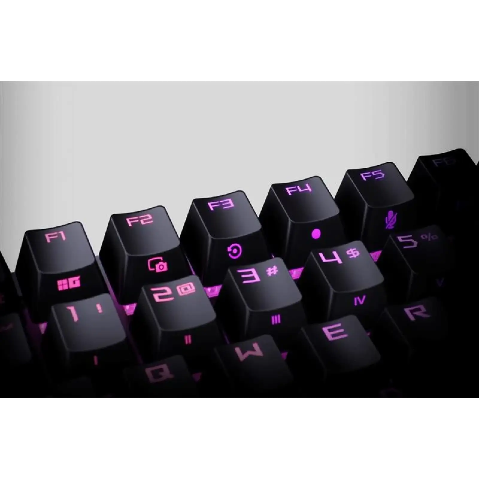 Клавіатура Asus ROG Strix Scope II RX Red EN/UK RGB Black (90MP0350-BKMA00) UA