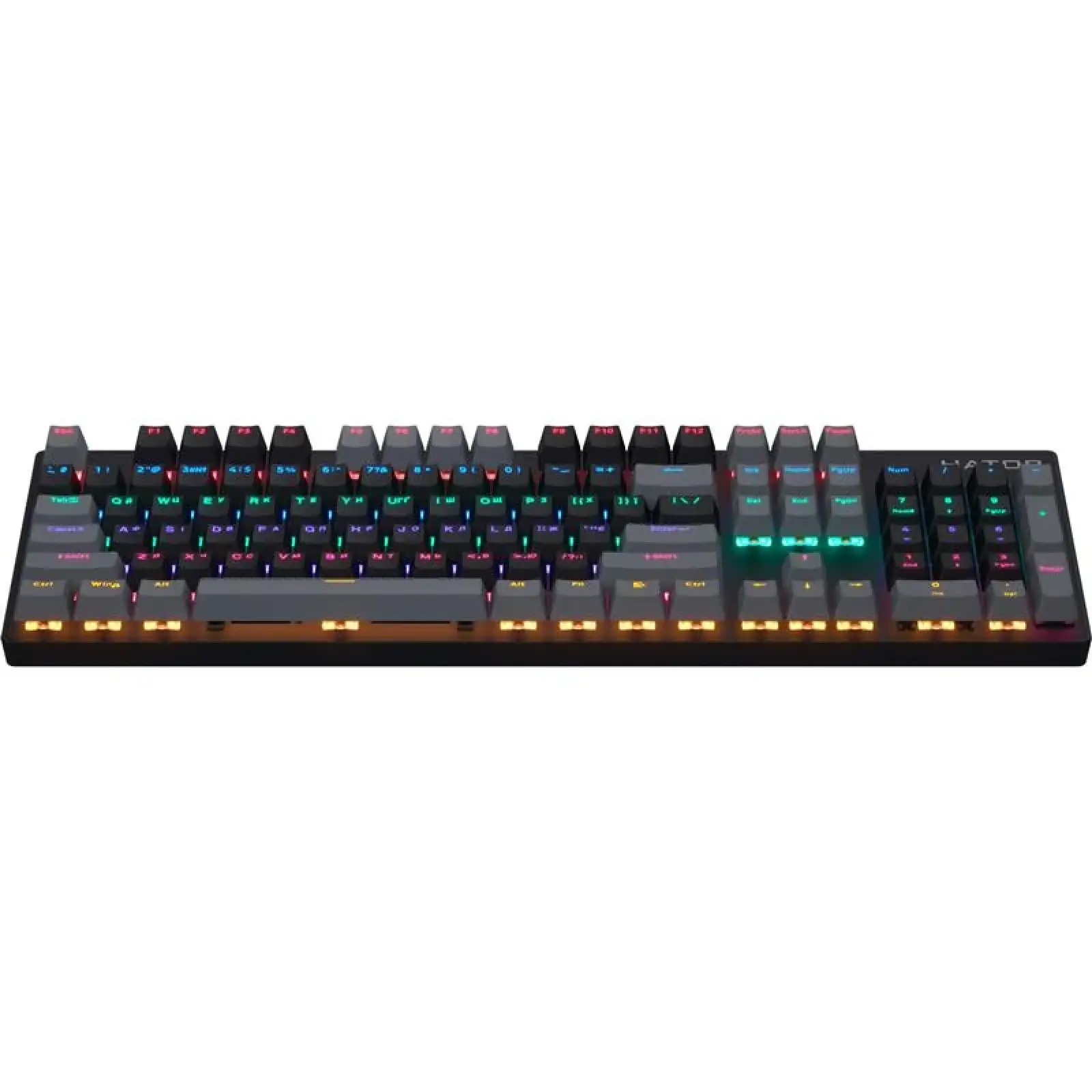 Клавіатура Hator Starfall Rainbow Origin Red (HTK-608-BBG) UA