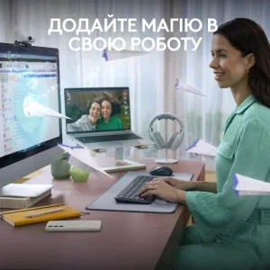 Клавиатура беспроводная Logitech Signature Slim K950 US Graphite USB (920-012465) UA