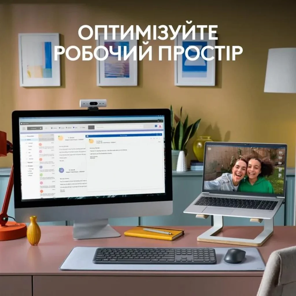 Клавиатура беспроводная Logitech Signature Slim K950 US Graphite USB (920-012465) UA