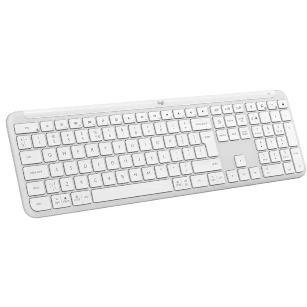 Клавиатура беспроводная Logitech Signature Slim K950 US OffWhite USB (920-012466) UA