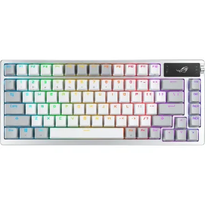 Клавіатура бездротова Asus ROG Azoth RGB WL BT White (90MP031A-BKUA11) UA