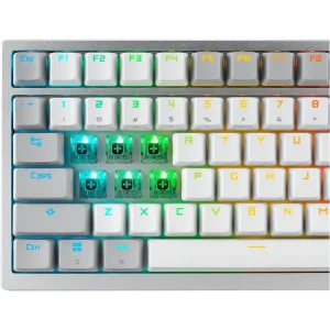 Клавіатура бездротова Asus ROG Azoth RGB WL BT White (90MP031A-BKUA11) UA