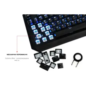 Клавиатура Motospeed CK95 Outemu Blue Black (mtck95mb) UA