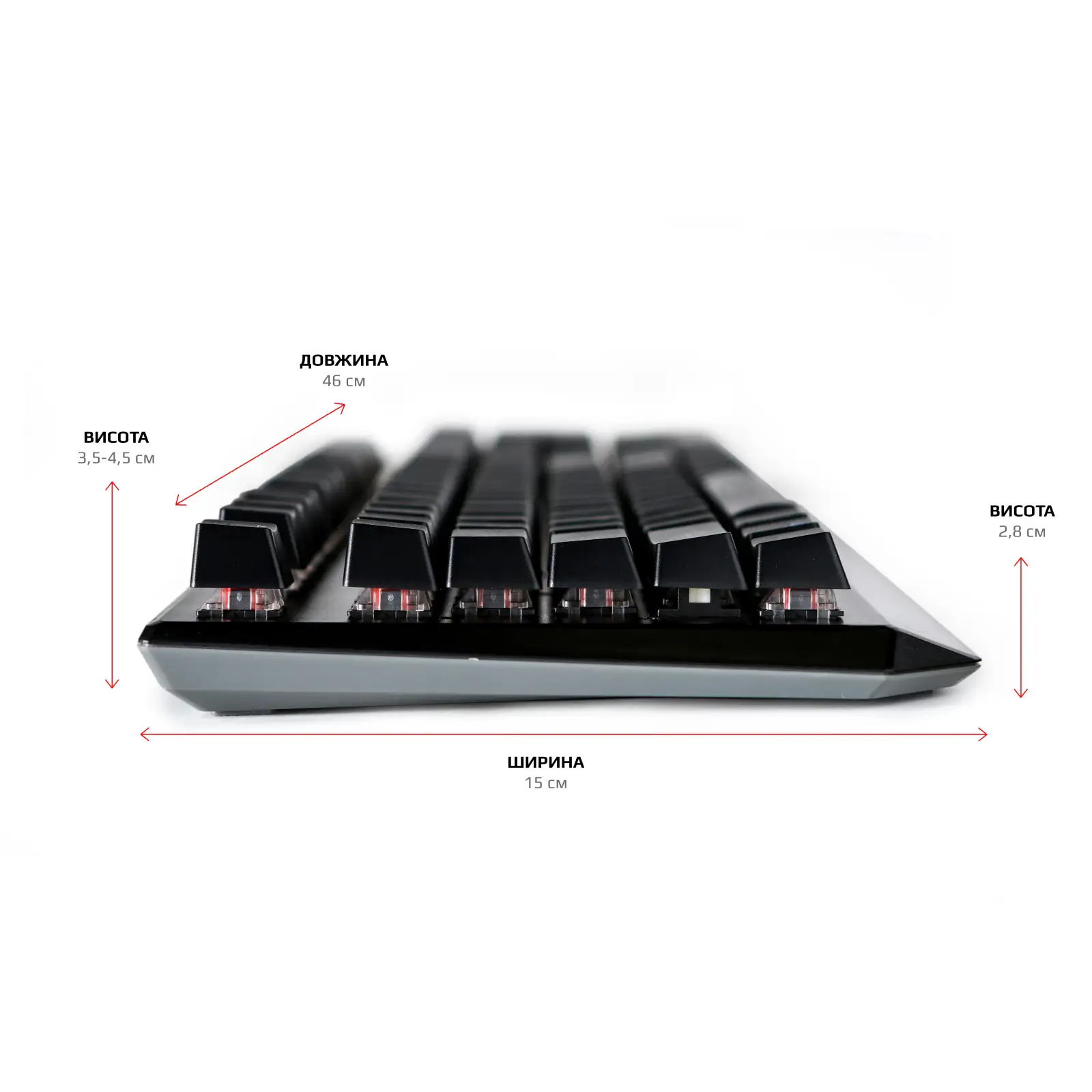 Клавиатура Motospeed CK95 Outemu Red Black (mtck95cmr) UA
