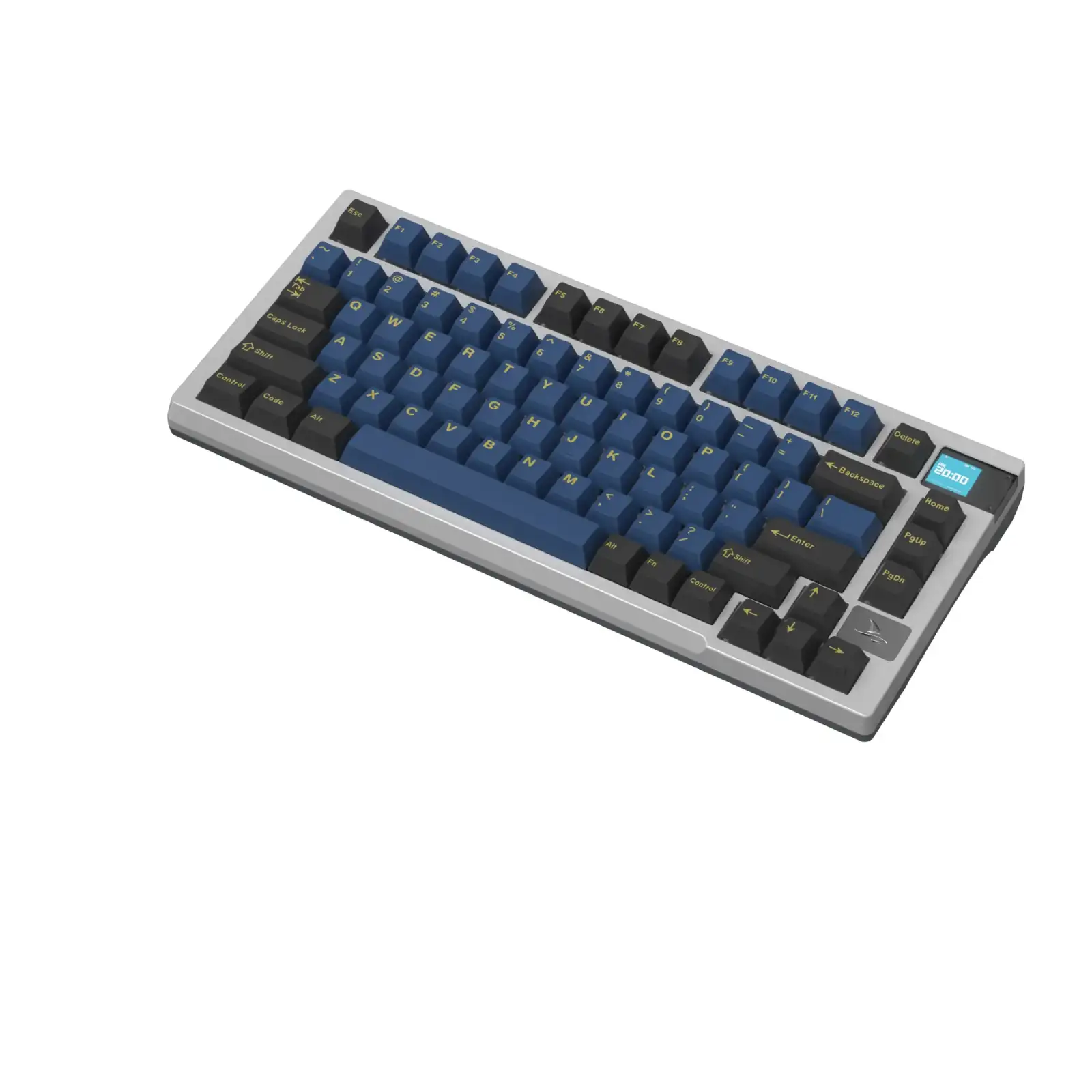 Клавиатура беспроводная Motospeed Darmoshark K8 Gateron Silver Pro Black-Blue (dmk8bgspro) UA