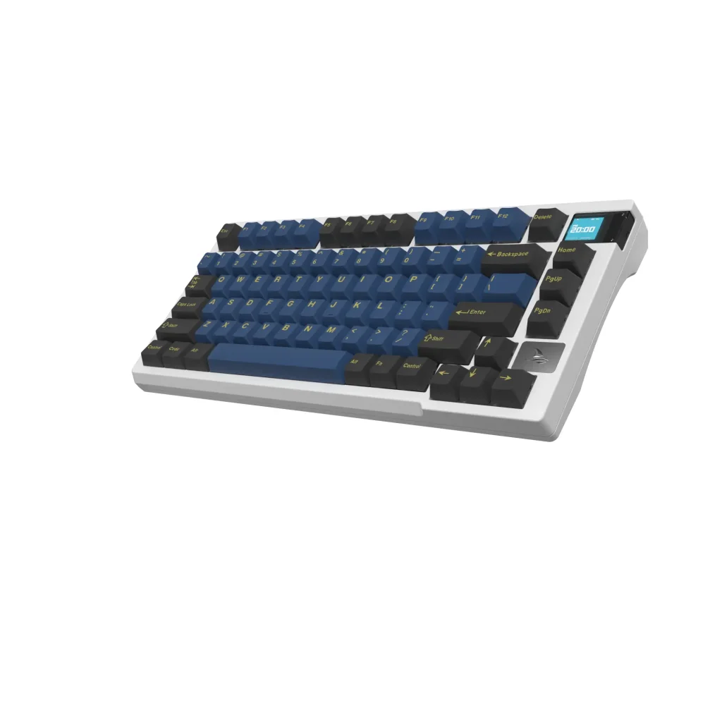 Клавіатура бездротова Motospeed Darmoshark K8 Gateron Silver Pro Black-Blue (dmk8bgspro) UA
