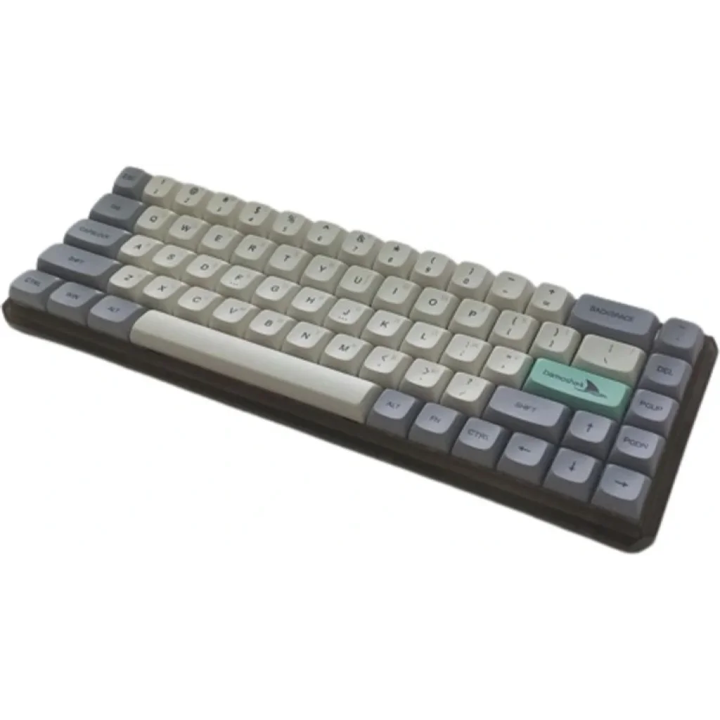 Клавиатура беспроводная Motospeed Darmoshark K5 Gateron Silver Pro Light Gray (dmk5lgspro) UA