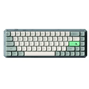Клавиатура беспроводная Motospeed Darmoshark K5 Gateron Yellow Pro Light Gray (dmk5lgypro) UA