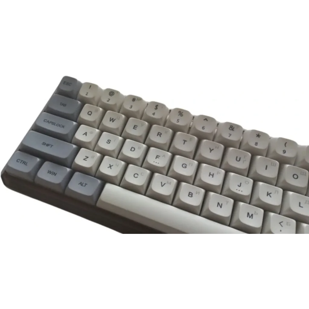 Клавіатура бездротова Motospeed Darmoshark K5 Gateron Yellow Pro Light Gray (dmk5lgypro) UA