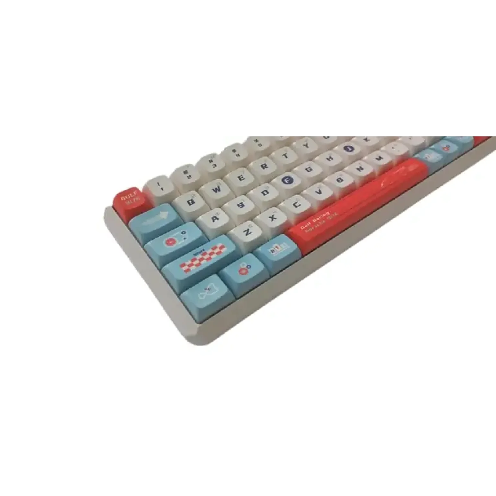 Клавіатура бездротова Motospeed Darmoshark K5 Gateron Yellow Pro Custom (dmk5cgypro) UA