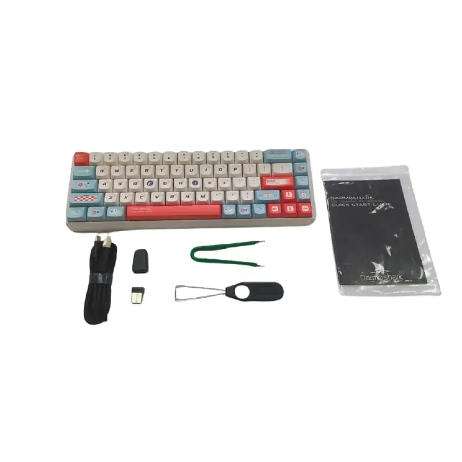 Клавіатура бездротова Motospeed Darmoshark K5 Gateron Yellow Pro Custom (dmk5cgypro) UA