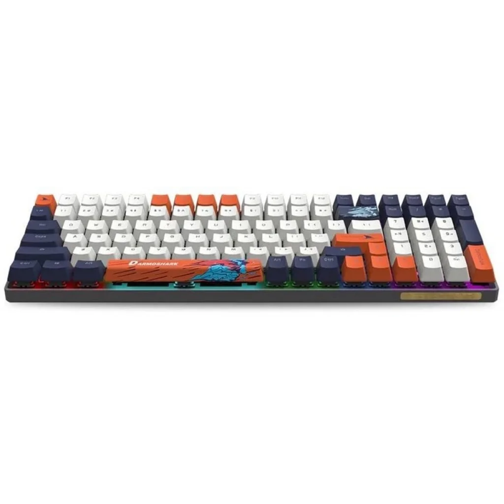 Клавіатура бездротова Motospeed Darmoshark K1 Pro Gateron Blue (dmk1progb) UA