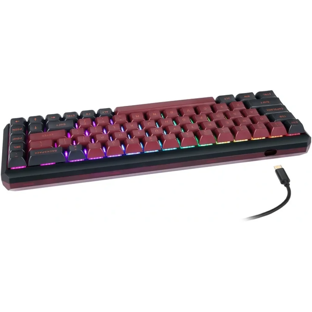 Клавиатура беспроводная Motospeed Darmoshark K5 Gateron Red Red-Black (dmk5rbgr) UA