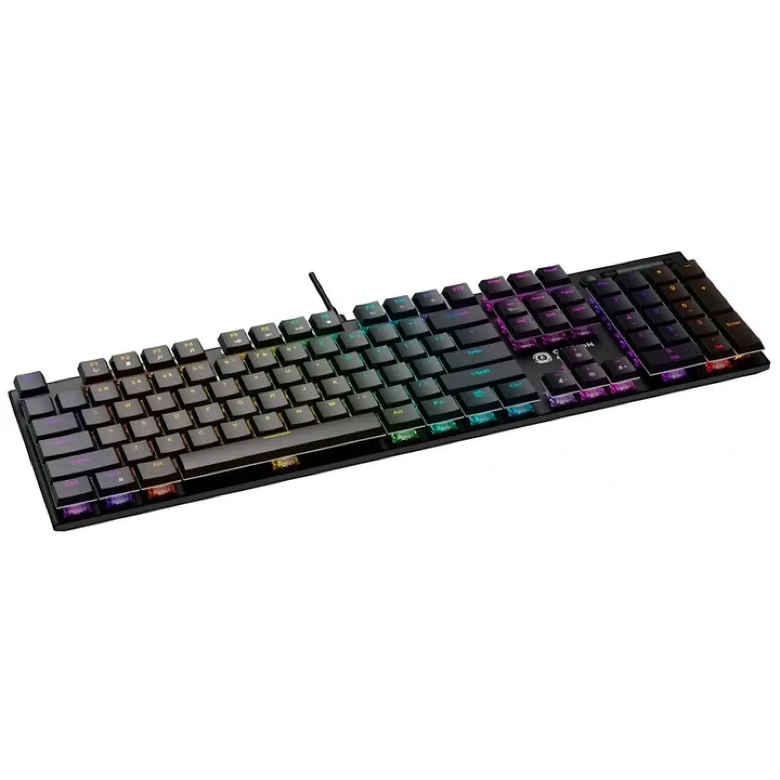 Клавиатура Canyon Cometstrike GK-55 RGB ENG/UKR USB Black (CND-SKB55-US) UA