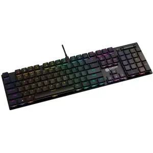 Клавиатура Canyon Cometstrike GK-55 RGB ENG/UKR USB Black (CND-SKB55-US) UA