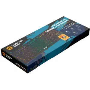 Клавиатура Canyon Cometstrike GK-50 RGB TKL ENG/UKR USB Black (CND-SKB50-US) UA