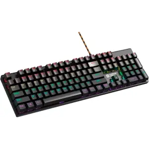 Клавіатура Canyon Deimos GK-4 Rainbow LED ENG/UKR USB Black (CND-SKB4-US) UA