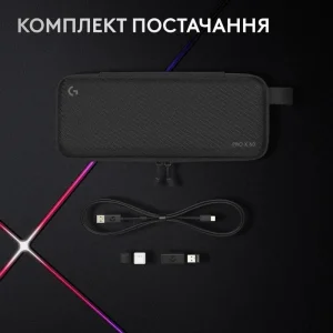 Клавіатура Logitech G PRO X 60 TKL GX Optical Tactile White (920-011930) UA