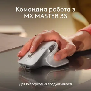 Клавиатура беспроводная Logitech MX Keys S for Mac Pale Grey (920-011638) UA