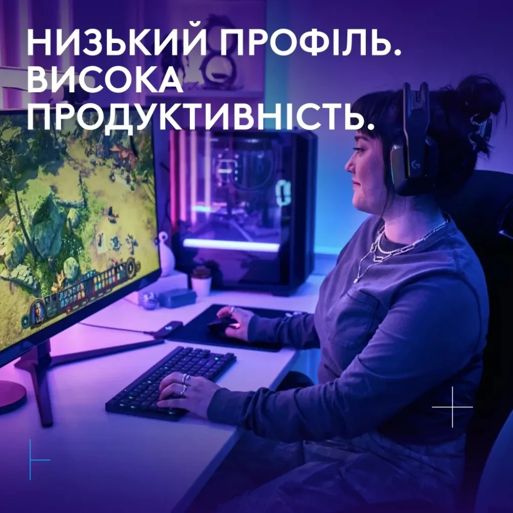 Клавіатура Logitech G515 Lightspeed TKL Black (920-012538) UA