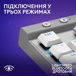 Клавіатура Logitech G515 Lightspeed TKL White (920-012539) UA