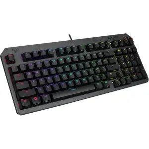 Клавиатура Asus TUF Gaming K3 Gen II Opti-Mech RGB 97key Switches ABS Black (90MP0390-BKMA00) UA
