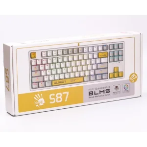 Клавіатура A4Tech S87 Bloody Energy White, S87 (Energy White) UA