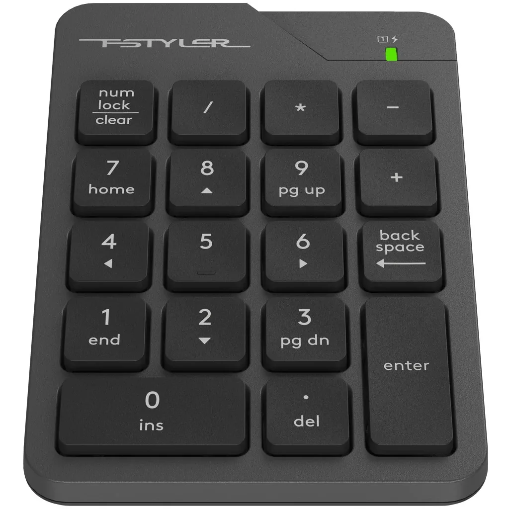 Клавіатура цифрова A4Tech Fstyler FGK21C Grey, FGK21C (Grey) UA