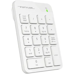 Клавиатура цифровая A4Tech Fstyler FGK21C White, FGK21C (White) UA